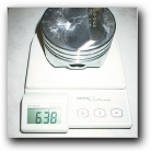 Hypereutectic Piston weight matching